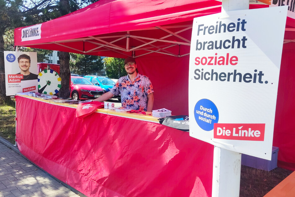 Mäx Adam steht für mehr Mitbestimmungsrecht in Chemnitz: Nicht nur in Dresden darf über die Prozesse des Landes bestimmt werden.