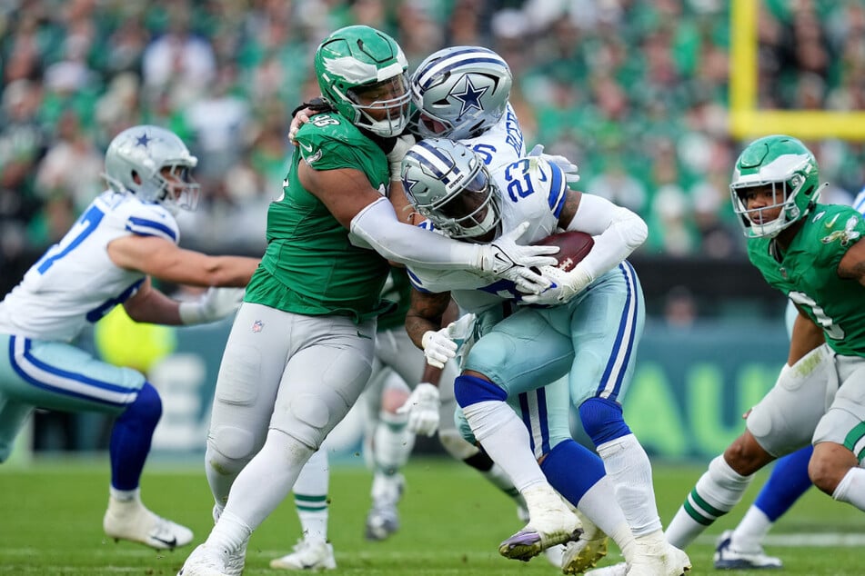 Gruppenkuscheln mit Kühlschränken: Zum Saison-Start treffen die Dauer-Rivalen Philadelphia Eagles zu Hause auf die Dallas Cowboys.