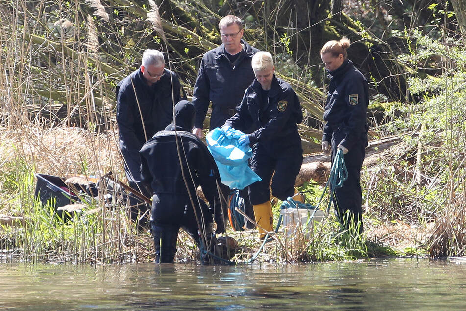 Im April 2016 wurden Leichenteile im Leipziger Elsterflutbecken entdeckt.