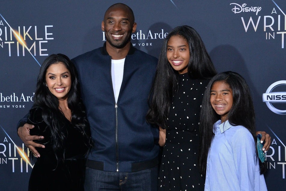 Kobe Bryant's wife Vanessa (l.) has accused the helicopter company of negligence, leading to her husband and daughter's deaths.