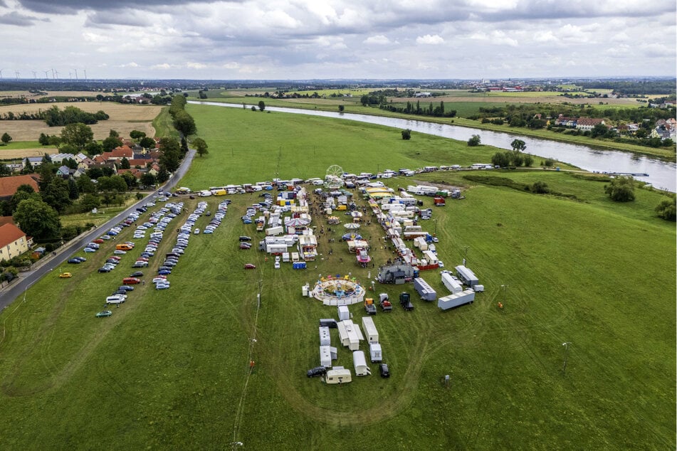 Der Lorenzmarkt im Dörfchen Lorenzkirch ist Sachsens ältester Jahrmarkt (ca. 1 500 Jahre!)