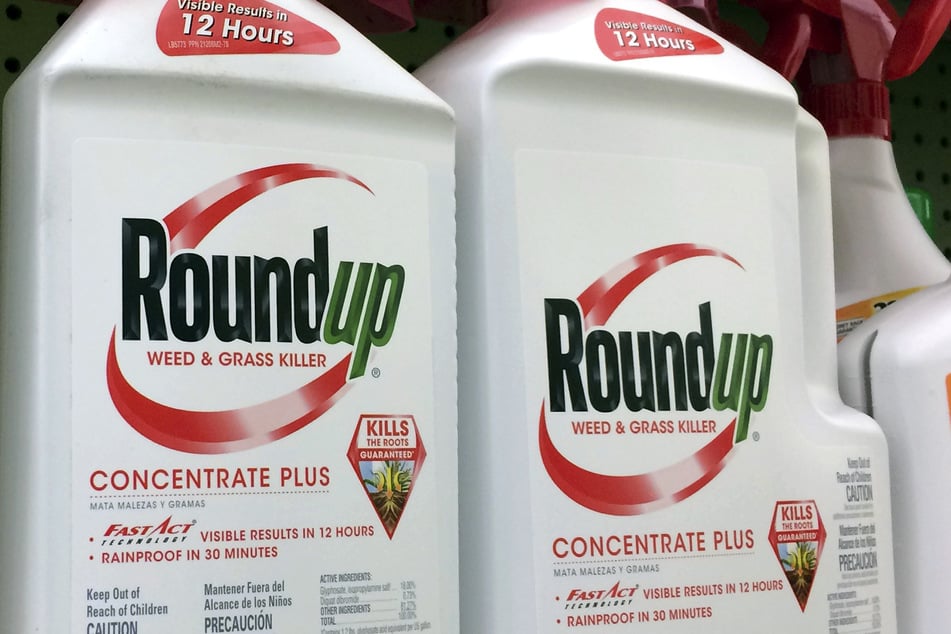 RoundUp ist ein glyphosathaltiger Unkrautvernichter, der laut Klagen Krebs begünstigt.