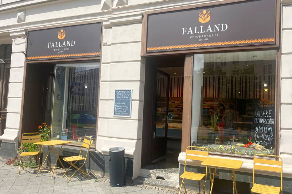 In der Eutritzscher Straße gegenüber vom Finanzamt bietet die Feinbäckerei Falland unter der Woche jeden Tag leckere Backwaren an.