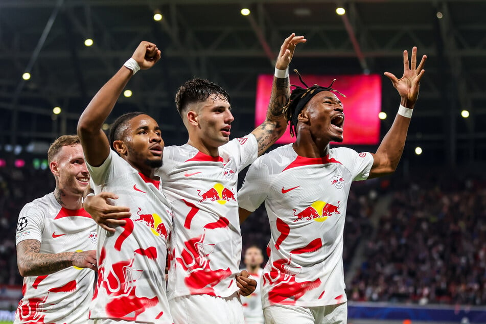 Gefeiert werden durfte und sollte dennoch: RB Leipzig fuhr den ersten Sieg in der laufenden Champions-League-Saison ein.