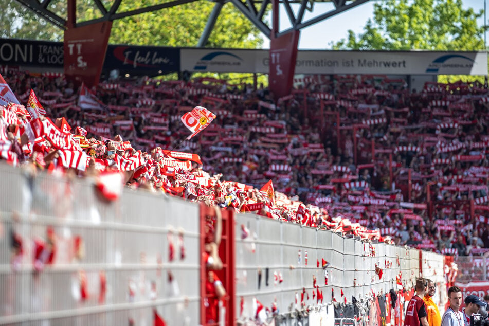 Die Fans von Union Berlin machten sich über Hertha BSC lustig. (Archivbild)