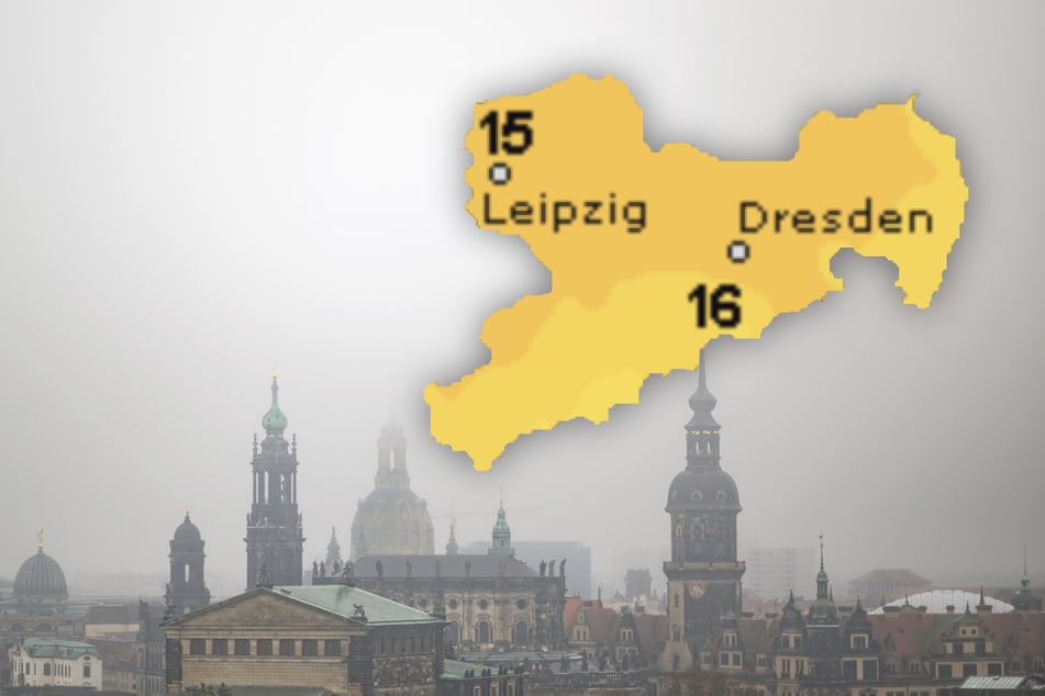 Sachsen steht ein Wochenende mit kühleren Temperaturen, Regen, Schnee, Sturm und Gewittern bevor.