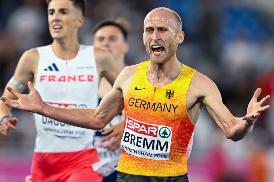 Stark! Florian Bremm (25) ist zur EM-Silbermedaille gelaufen.