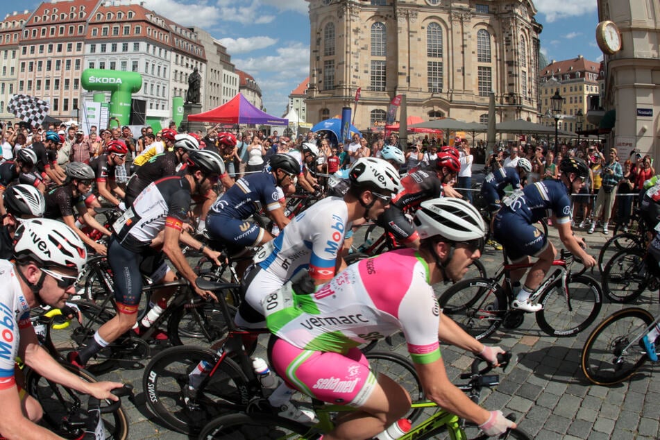 Dresden: Velorace in Dresden: Diese Straßen sind dicht