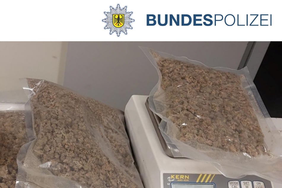 Insgesamt 428 Gramm Marihuana trugen die beiden Männer in Plastikbeuteln an ihrem Körper.