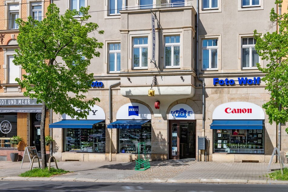 Das Fotogeschäft an der Bautzner Landstraße ist im 86. Geschäftsjahr.