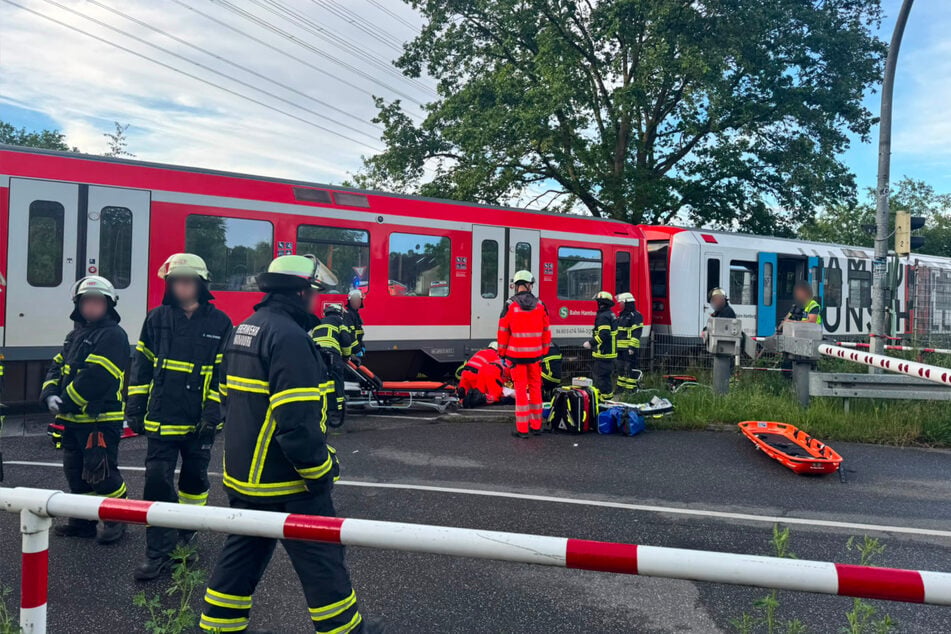 Der S-Bahnverkehr der S1 wurde eingestellt.