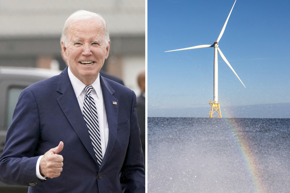 The Biden administration has approved the largest ever offshore wind farm project in the US, off the coast of Virginia Beach.