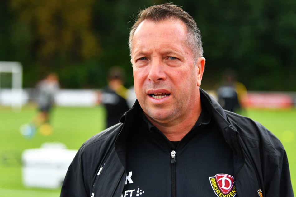 Dynamo-Coach Markus Kauczinski (50) sah viel Positives.