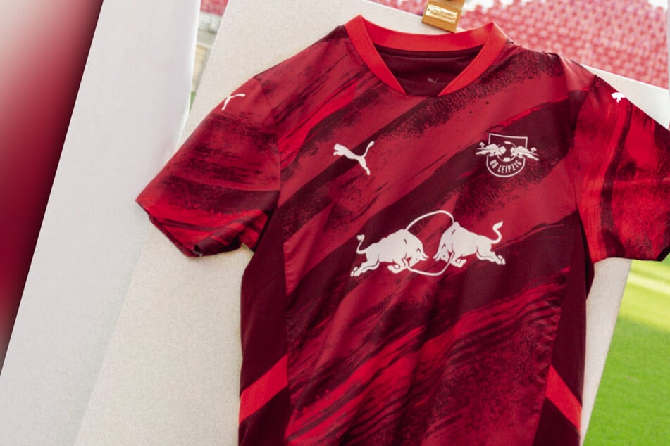 Ganz in Rot! In diesem Auswärts-Trikot wird RB Leipzig die neue Saison bestreiten