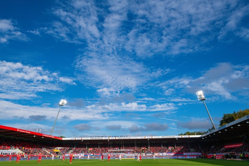 Die Voith-Arena in Heidenheim. Fünf Jahre war Dynamo nicht dort. Am 12. September 2021 verlor die SGD mit 1:2.