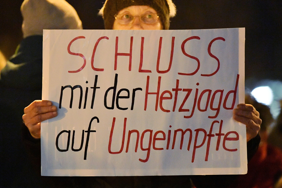 Auch in Thüringen protestierten die Menschen gegen geltende Corona-Maßnahmen.