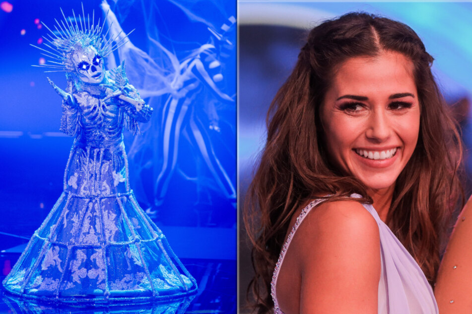 Ist Sarah Lombardi (28) das Skelett bei "The Masked Singer"?