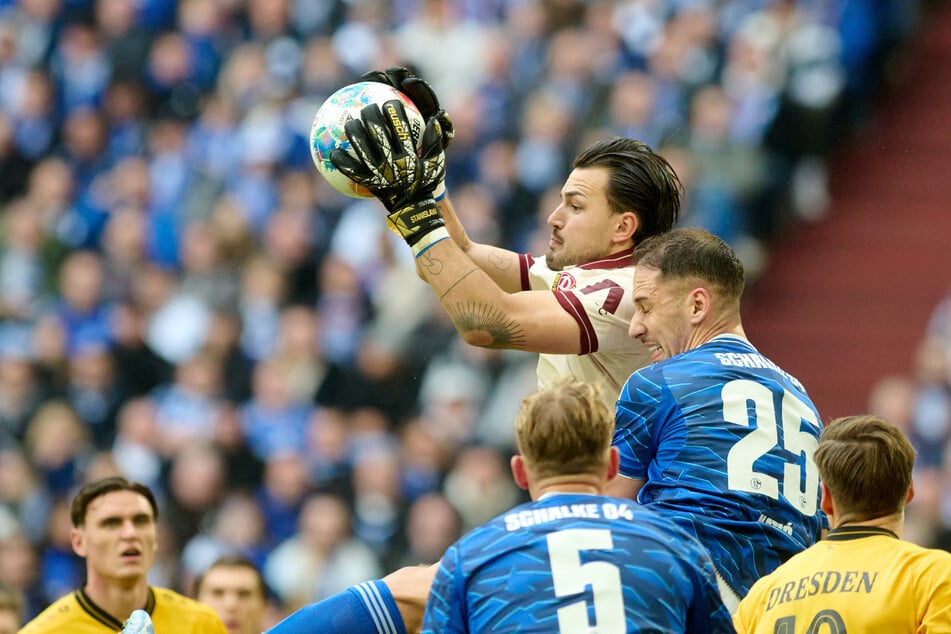 Wenn Tim Schreiber eingreifen muss, hat er die Kugel bisher sicher.