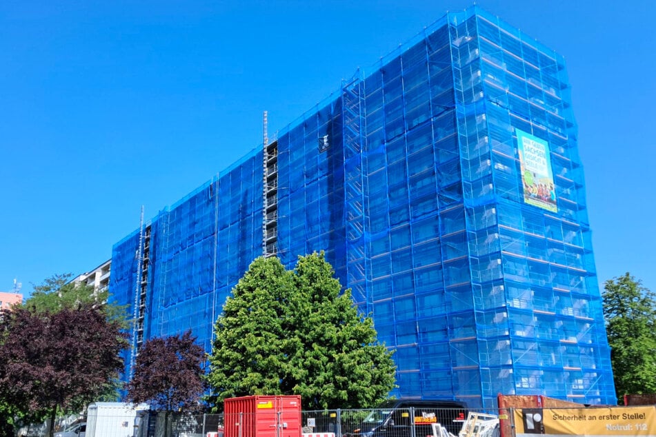 Hier in der Remscheider Straße 22 bis 27 in Pirna entsteht bis 2026 neuer Wohn(t)raum.