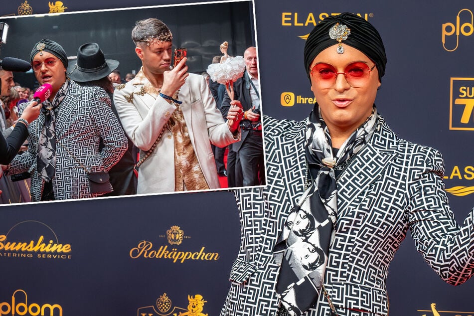 Julian F.M. Stoeckel: Deshalb kam sein Partner mit Barbie zur Goldenen Henne