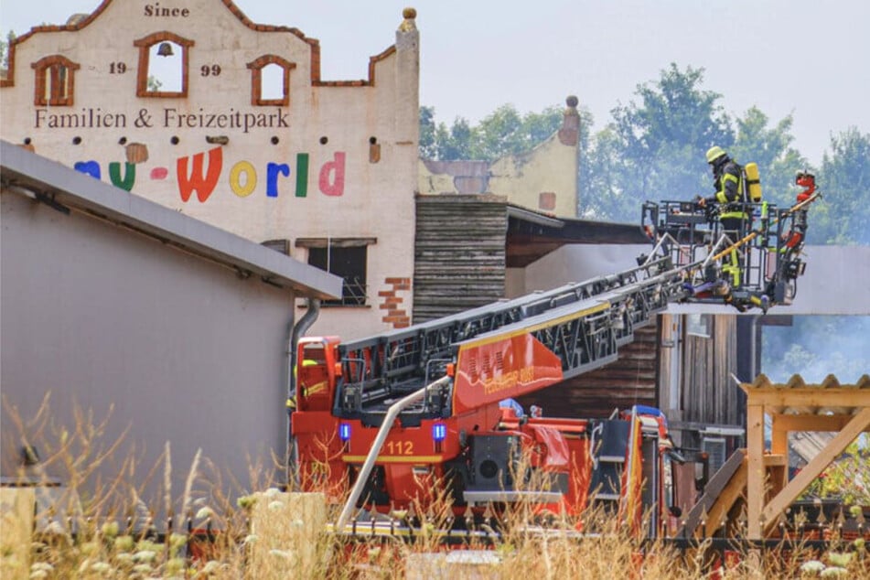500.000 Euro Schaden nach Feuer in Freizeitpark: Das war die Brandursache