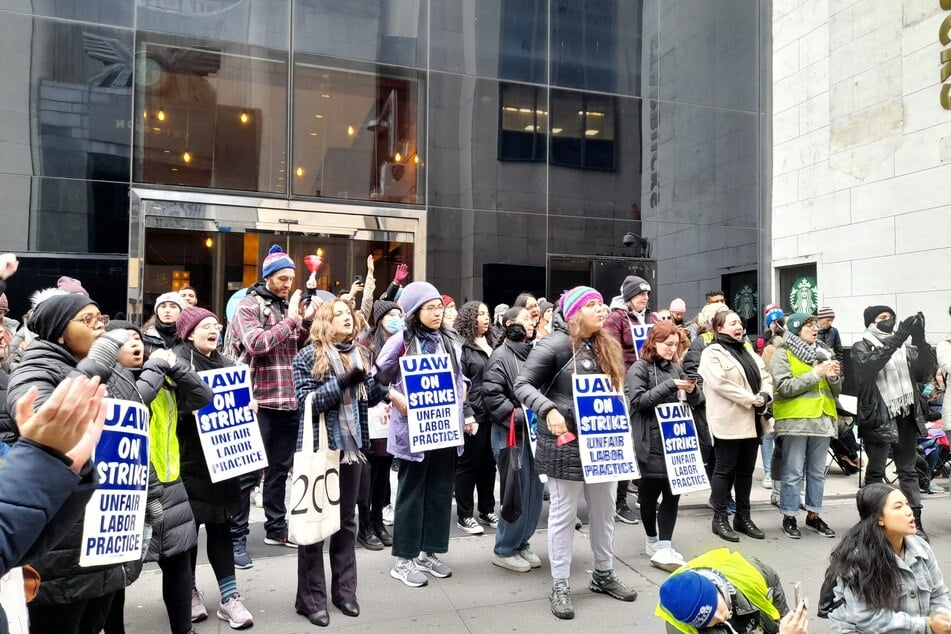 Striking HarperCollins workers hold the line: "We'll keep going for as long as we have to"
