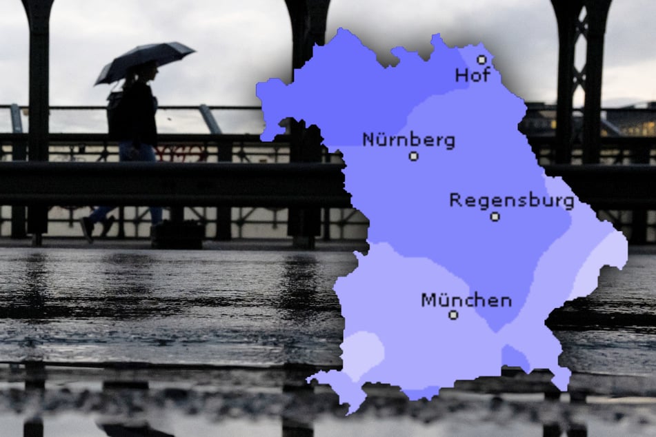 Das Wetter in München und Bayern dürfte am Freitag, Samstag und Sonntag nicht für Freudensprünge sorgen.