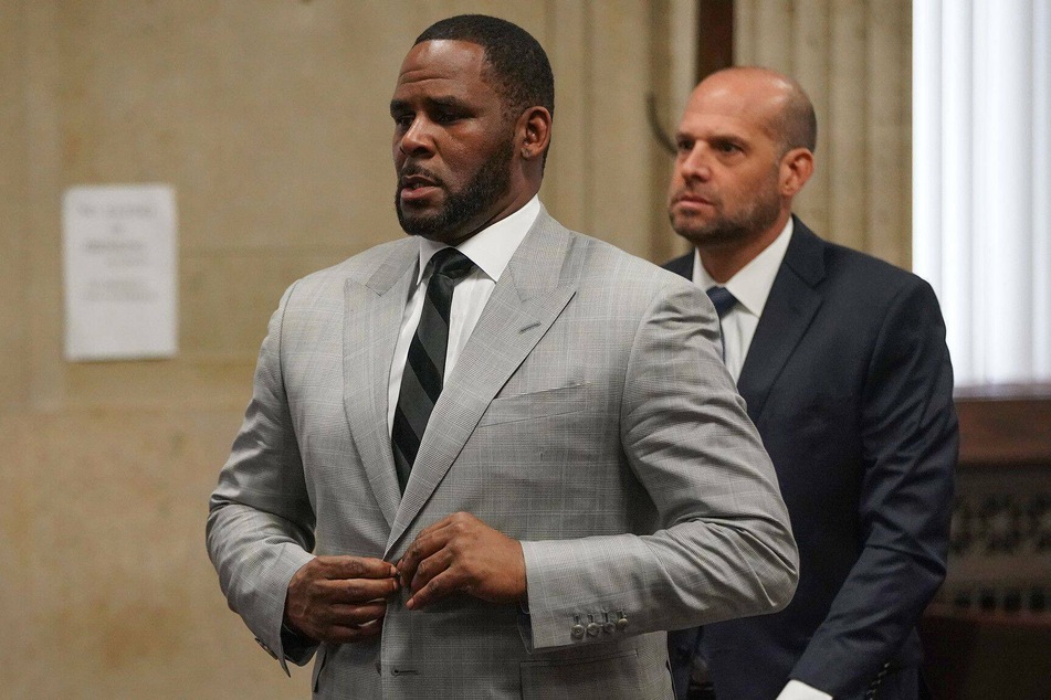R. Kelly appeared at the Leighton Criminal Court Building in Chicago in 2019.