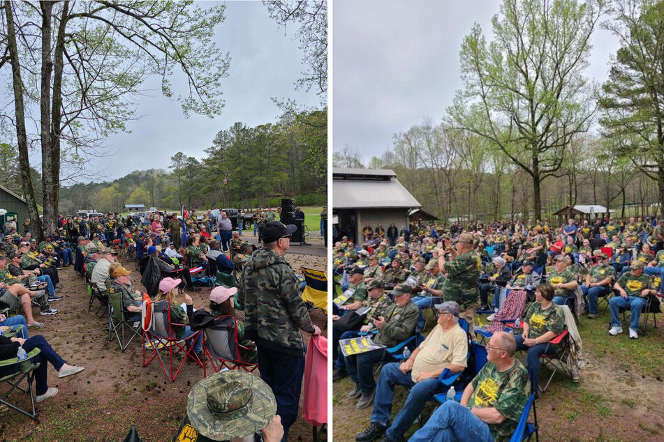 United Mine Workers of America members and allies joined together in McCalla, Alabama, on Wednesday just over a year after the Warrior Met strike began.