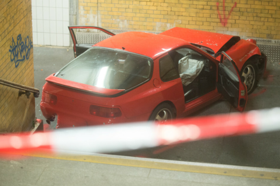 Der Porsche wurde offenbar gestohlen.