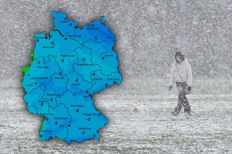 Wetter in Deutschland: Es soll kräftig schneien