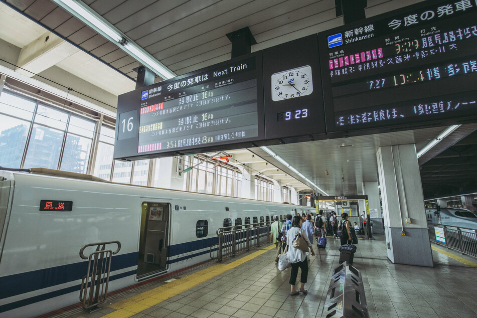 So etwas wie Verspätung im Zugverkehr gibt es in Japan eigentlich nicht. (Symbolfoto)