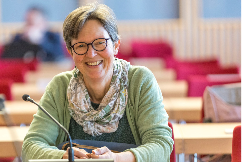 Stadträtin Ulrike Caspary (55, Grüne) will weitere Radrouten in Dresden umsetzen. (Archivbild)