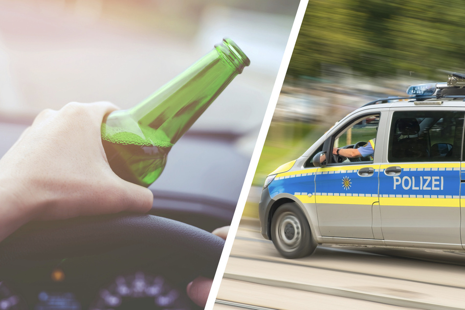 Der alkoholisierte Wagenlenker kam nicht weit und wurde in der Berliner Straße von der Polizei gestellt. (Symbolbild)