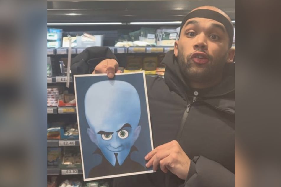 Kanah Flex hat sich selbst mit der Comic-Figur MegaMind verglichen.