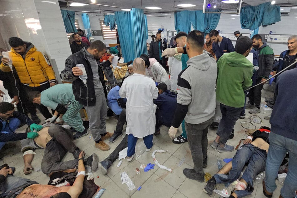 Israel launches multiple strikes on besieged North Gaza hospital