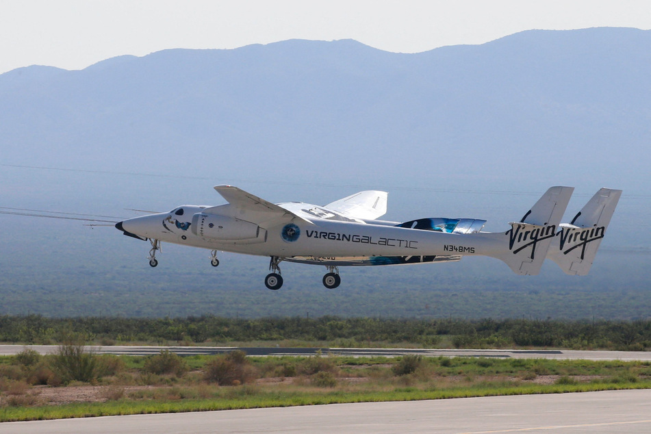 Virgin Galactic's passenger rocket plane VSS Unity is set to make its first commercial flight to the edge of space.