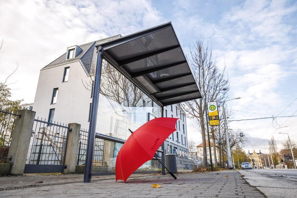 Besser einen Regenschirm dabeihaben sollte man auch am Alten Schlachthof.