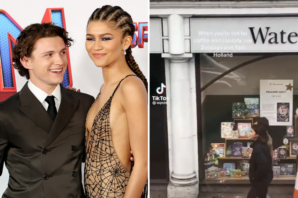 Tom Holland and Zendaya were spotted walking together through the streets of London as they ditched the Oscars on Sunday.