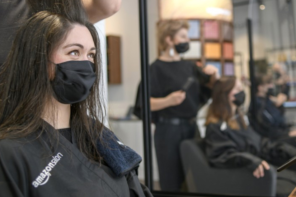 Soon, non-employees will be able to check out the Amazon Salon.