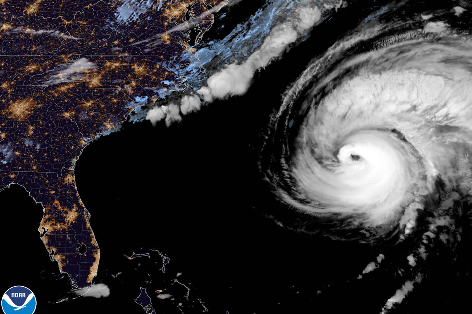 Hurricane "Fiona" war zuerst an Bermuda vorbeigezogen, bevor er sich an der Atlantikküste entlang der USA in Richtung Kanada bewegte.