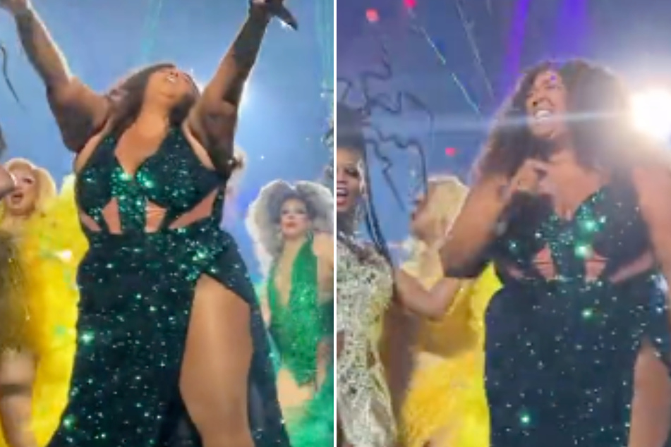 Lizzo Invites Drag Queens Onstage At Tennessee Concert Despite