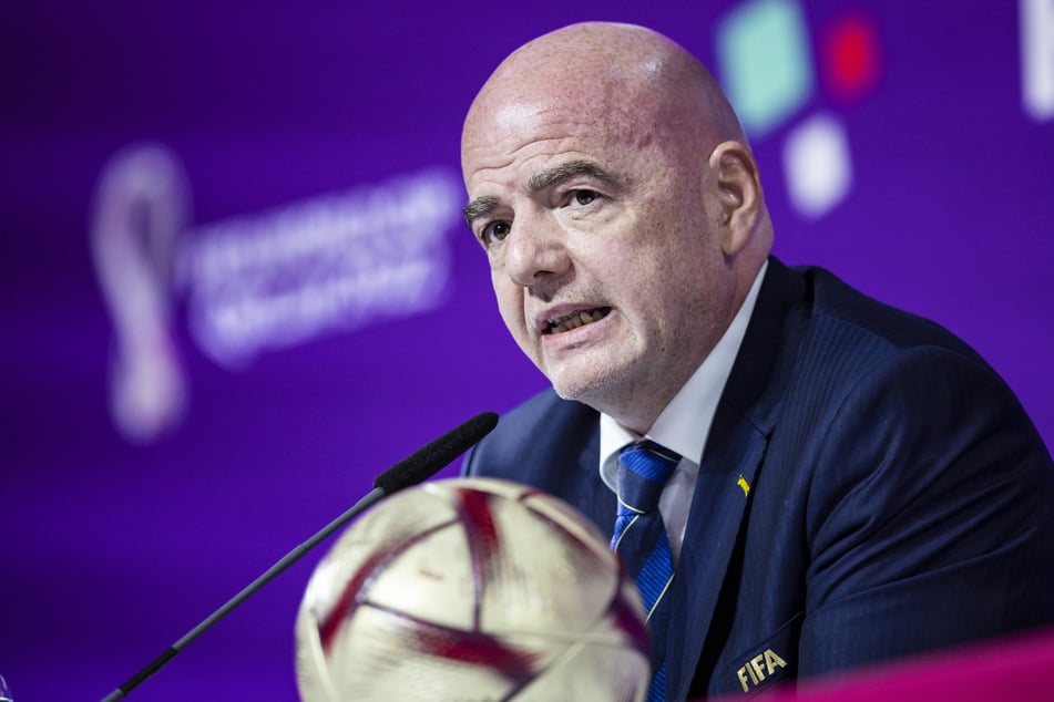 FIFA-Präsident Gianni Infantino (54) hält eine Halbzeitshow während des Finalspiels der WM 2026 für einen "historischen Moment". (Archivbild)