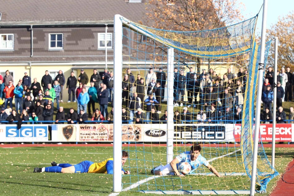 Bereits nach 25 Sekunden ging der CFC in Führung.