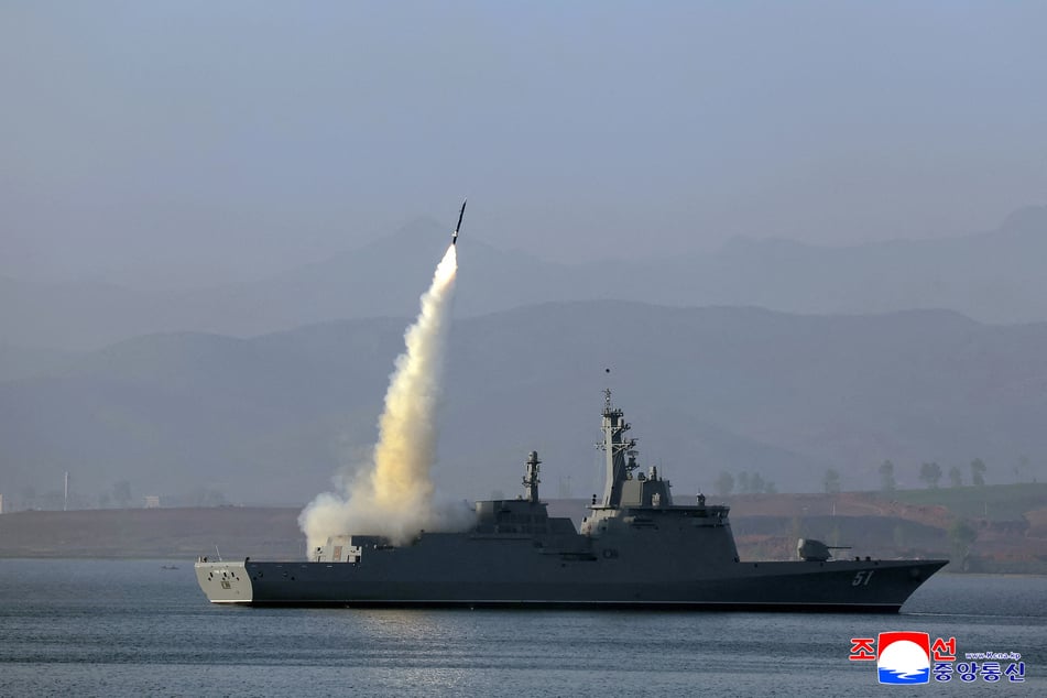 North Korea tested new warships that are set to be equipped with nuclear weapons.