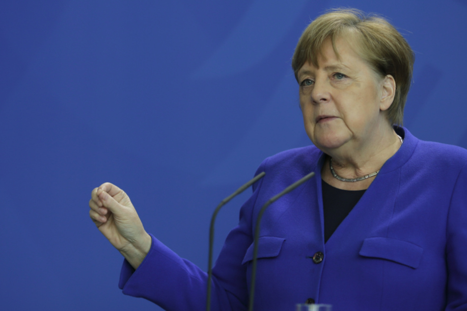 Kanzlerin Angela Merkel (65, CDU).