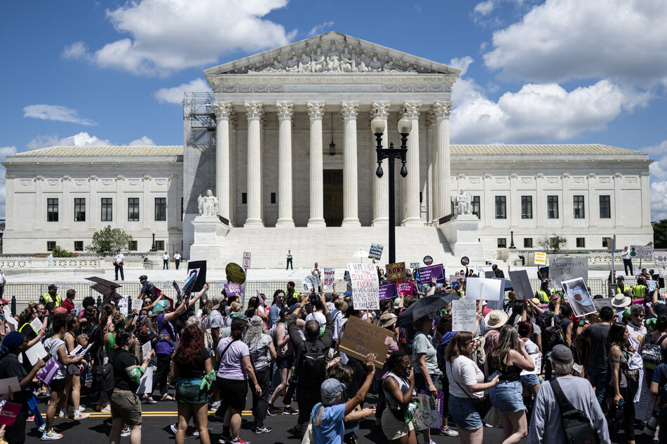 After the US Supreme Court overturned the federal right to an abortion, sterilization rates spiked among women in particular, per a new study (file photo).