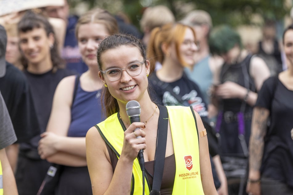 Anne Herpertz (27) war Mit-Initiatorin der Gegenaktion.