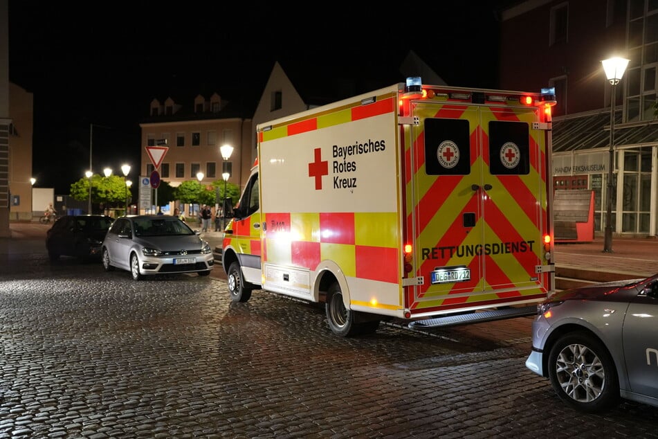 Das Opfer wurde mit einer Schusswunde ins Krankenhaus gebracht.