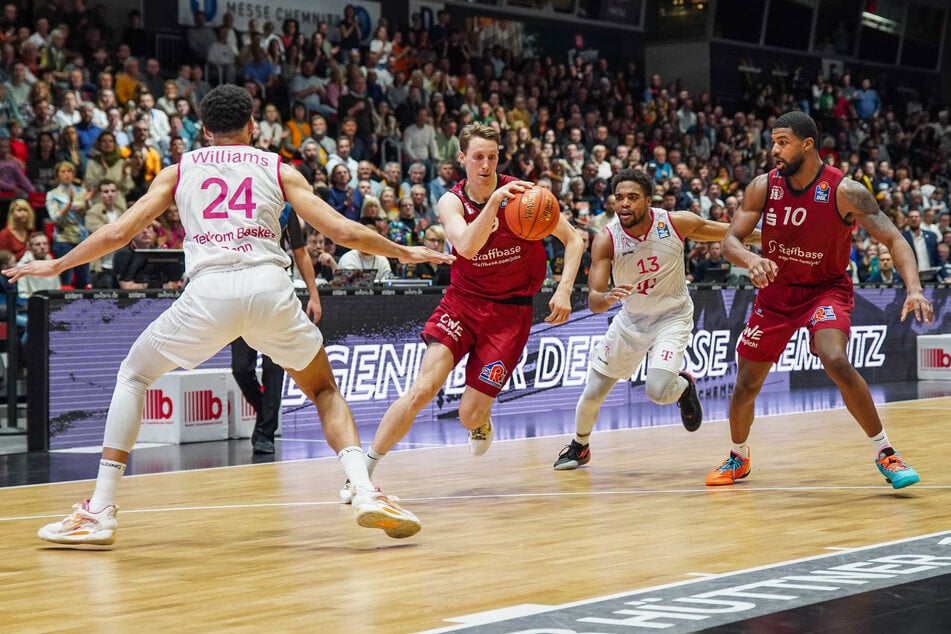 Die Chemnitzer Niners mussten am Sonntag gegen die Telekom Baskets Bonn die nächste Niederlage einstecken.